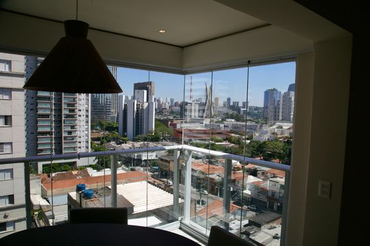 Sala de Jantar de apartamento à venda com 2 quartos, 65m² em Itaim Bibi, São Paulo