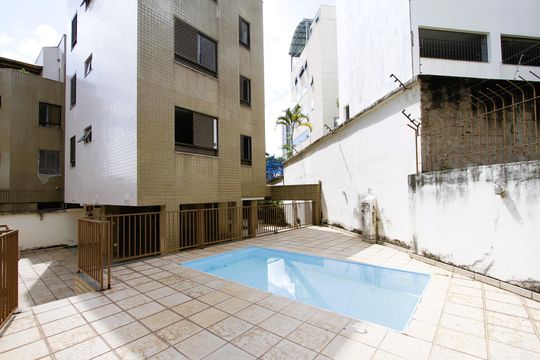 Área comum - Piscina de apartamento à venda com 3 quartos, 105m² em Estoril, Belo Horizonte