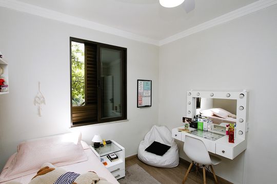 Quarto 2 de apartamento à venda com 3 quartos, 105m² em Estoril, Belo Horizonte
