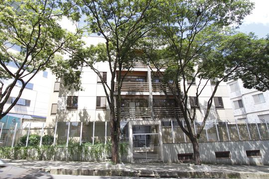Fachada de apartamento à venda com 3 quartos, 105m² em Estoril, Belo Horizonte