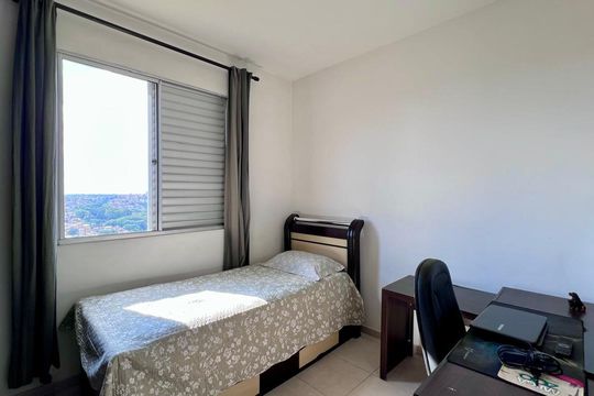 quarto de apartamento à venda com 3 quartos, 82m² em São Marcos, Belo Horizonte