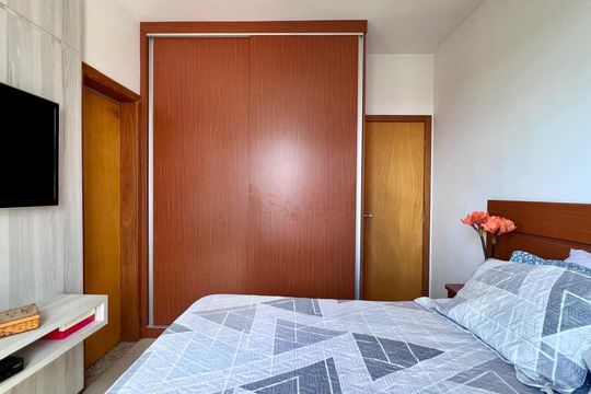 quarto  de apartamento à venda com 3 quartos, 82m² em São Marcos, Belo Horizonte