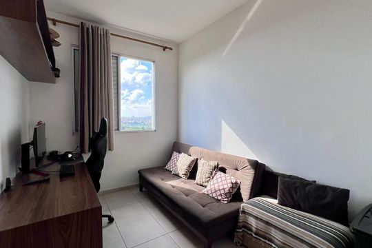 quarto  de apartamento à venda com 3 quartos, 82m² em São Marcos, Belo Horizonte