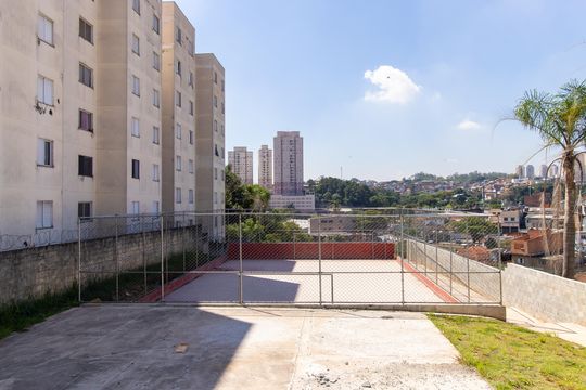 Área comum - Quadra Esportiva de apartamento para alugar com 2 quartos, 49m² em Jardim Helena, Cotia