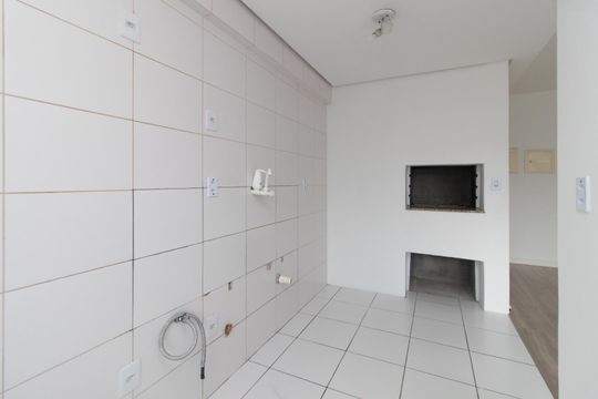 Cozinha de apartamento para alugar com 2 quartos, 60m² em Partenon, Porto Alegre