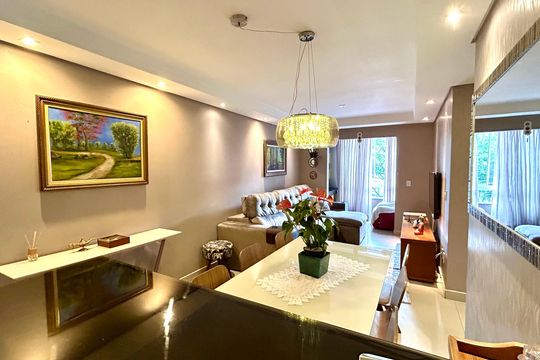 Sala de apartamento à venda com 2 quartos, 62m² em Vila Rosalia, Guarulhos