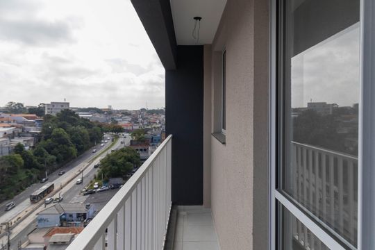 Varanda Sala de apartamento à venda com 2 quartos, 40m² em Jardim Maringa, São Paulo
