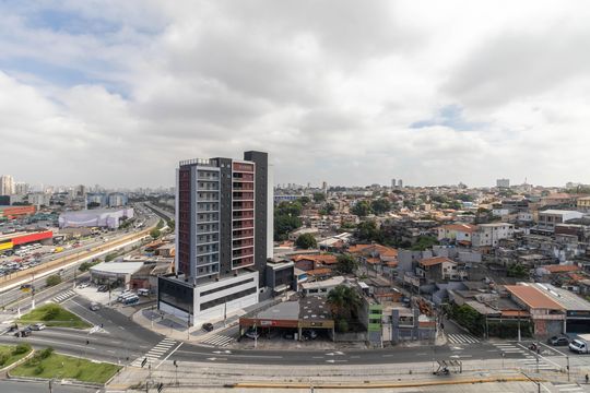 Vista Varanda Sala de apartamento à venda com 2 quartos, 40m² em Jardim Maringa, São Paulo