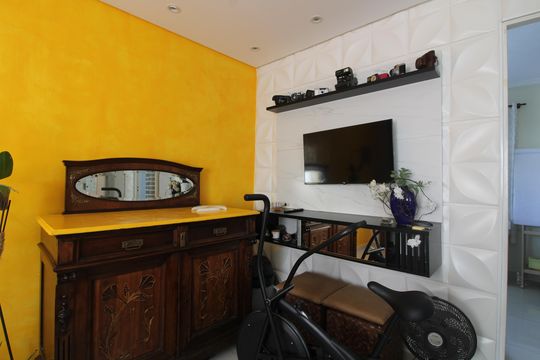 Sala de apartamento à venda com 2 quartos, 50m² em Vila Silvia, São Paulo