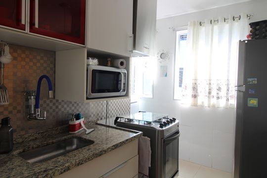 Cozinha de apartamento à venda com 2 quartos, 50m² em Vila Silvia, São Paulo
