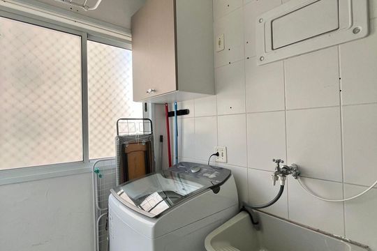 Área de Serviço de apartamento à venda com 2 quartos, 56m² em Vila Progresso, Campinas
