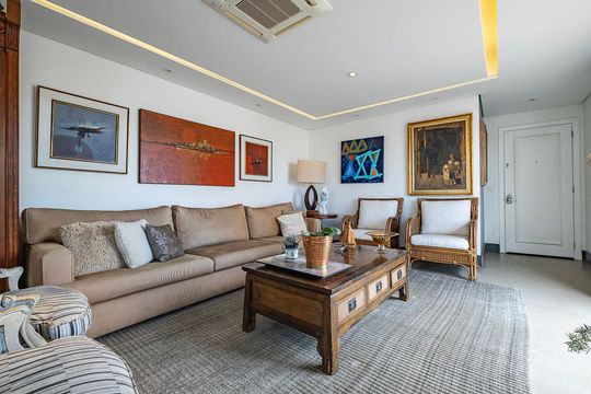 Sala de apartamento à venda com 3 quartos, 243m² em Jardim Paulista, São Paulo