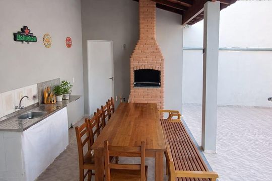 Área externa de casa à venda com 3 quartos, 230m² em Parque Jambeiro, Campinas