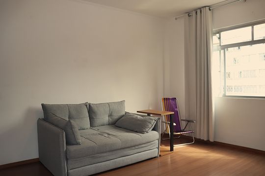 Sala de apartamento para alugar com 2 quartos, 82m² em Bela Vista, São Paulo
