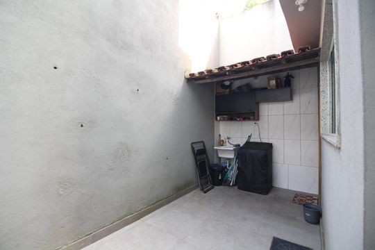 Área de Serviço de casa de condomínio à venda com 3 quartos, 125m² em Taquara, Rio de Janeiro