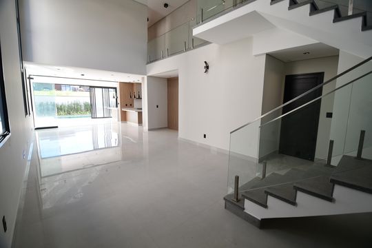 Sala de casa de condomínio à venda com 5 quartos, 340m² em Parque Imperador, Campinas