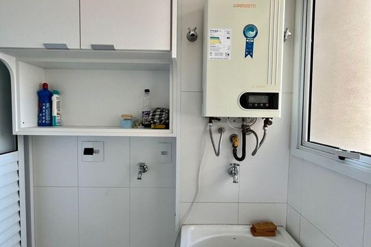 Área de Serviço de apartamento à venda com 3 quartos, 86m² em Vila Itapura, Campinas