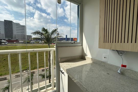 Área de Serviço de apartamento para alugar com 1 quarto, 45m² em Bethaville I, Barueri