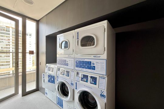 Lavanderia  de kitnet/studio à venda com 0 quarto, 30m² em Cidade Monções, São Paulo