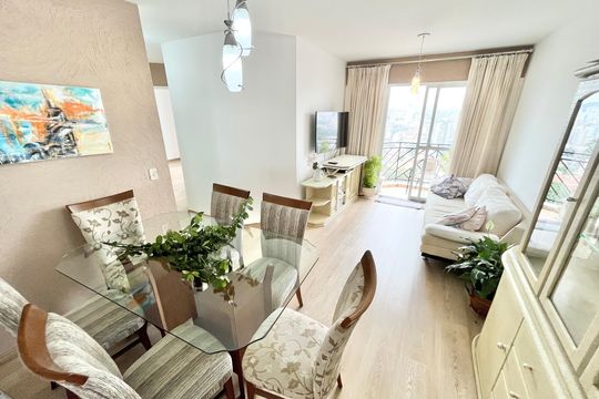 Sala de apartamento à venda com 3 quartos, 71m² em Parque Mandaqui, São Paulo