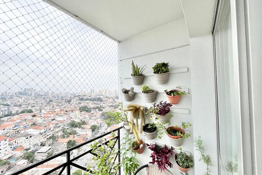 Varanda da Sala de apartamento à venda com 3 quartos, 71m² em Parque Mandaqui, São Paulo