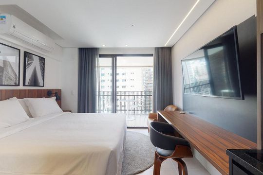 Apartamento à venda com 1 quarto, 33m² em Vila Nova Conceição, São Paulo