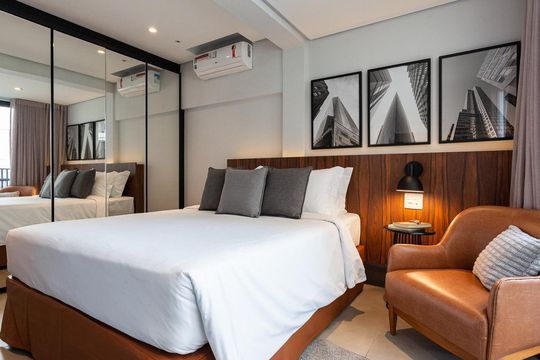 Apartamento à venda com 1 quarto, 76m² em Vila Nova Conceição, São Paulo