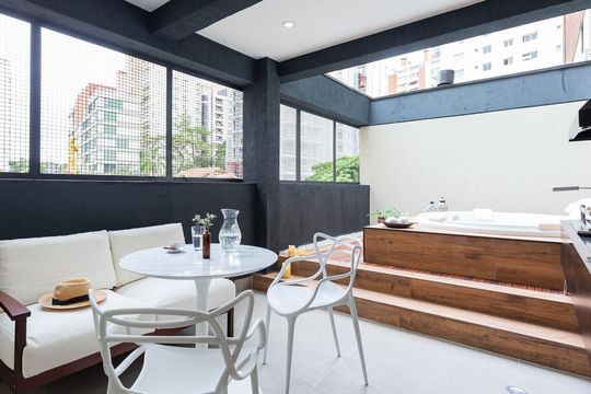 Apartamento à venda com 1 quarto, 76m² em Vila Nova Conceição, São Paulo