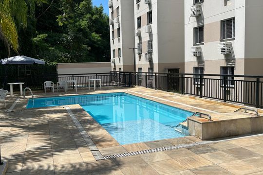Área comum - Piscina de apartamento à venda com 2 quartos, 44m² em Engenho Novo, Rio de Janeiro