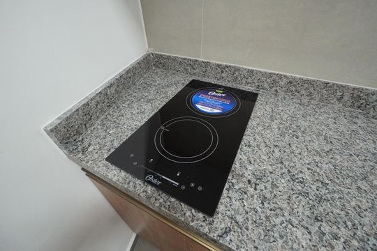 Cozinha de kitnet/studio para alugar com 1 quarto, 24m² em Vila Mariana, São Paulo