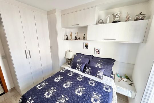 Quarto 1 - Suíte de casa de condomínio à venda com 2 quartos, 102m² em Chora Menino, São Paulo