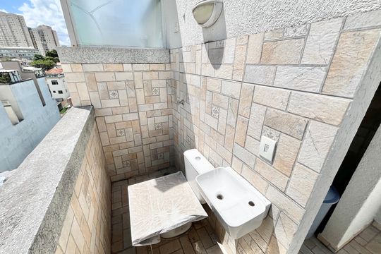 Varanda gourmet de casa de condomínio à venda com 2 quartos, 102m² em Chora Menino, São Paulo