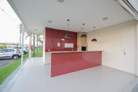Área comum - Churrasqueira 2 de apartamento para alugar com 2 quartos, 50m² em Parque Senhor do Bonfim, Taubaté