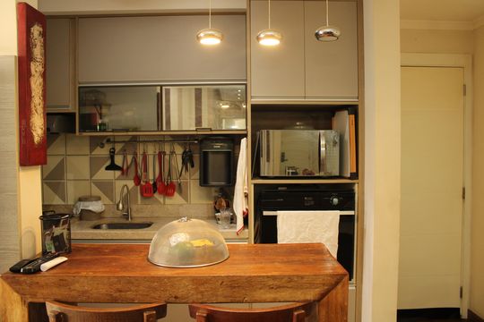Cozinha de apartamento à venda com 2 quartos, 68m² em Ipiranga, São Paulo