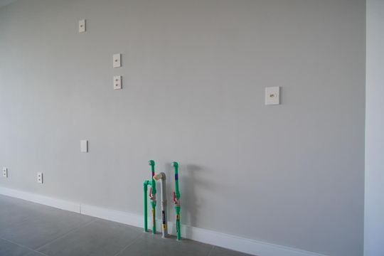 Cozinha de kitnet/studio para alugar com 1 quarto, 28m² em Três Figueiras, Porto Alegre