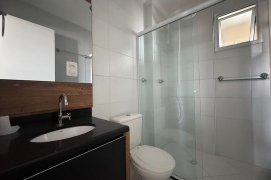 Banheiro 2 de apartamento à venda com 3 quartos, 68m² em Vila Milton, Guarulhos