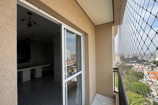 Varanda da Sala de apartamento à venda com 3 quartos, 68m² em Vila Milton, Guarulhos