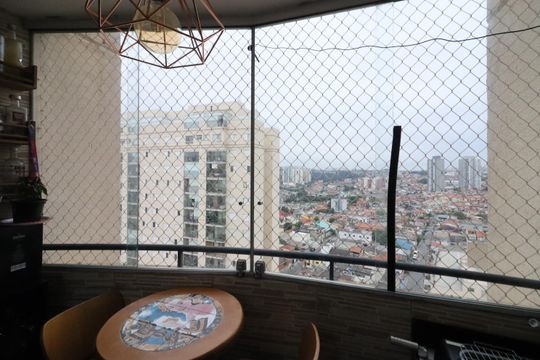Varanda de apartamento para alugar com 2 quartos, 74m² em Jaguaribe, Osasco