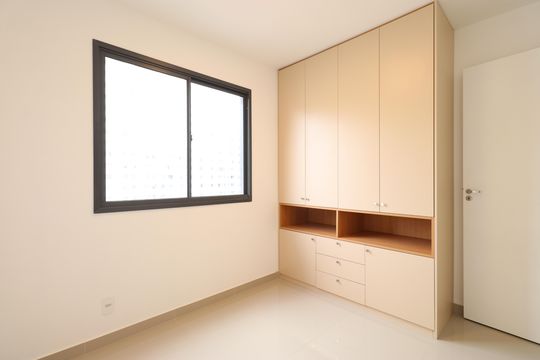 Quarto de apartamento para alugar com 1 quarto, 27m² em Barra Funda, São Paulo
