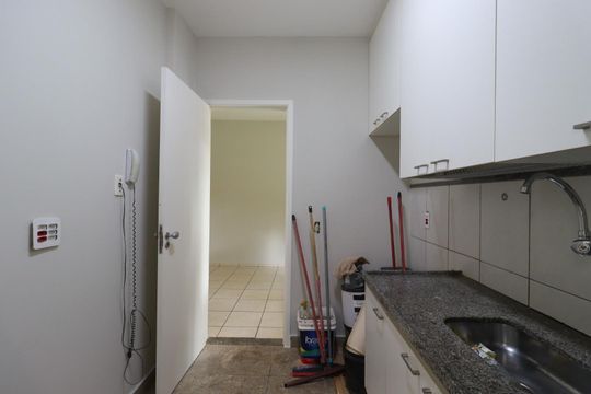 Cozinha de apartamento para alugar com 3 quartos, 91m² em Bonfim Paulista, Ribeirão Preto