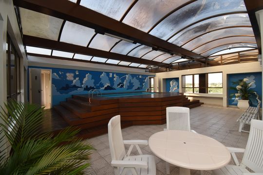Área comum - Piscina de kitnet/studio para alugar com 1 quarto, 37m² em Alto da Xv, Curitiba