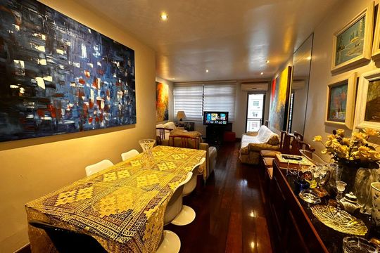 Sala de jantar de apartamento para alugar com 2 quartos, 100m² em Flamengo, Rio de Janeiro