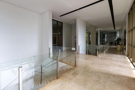 Área comum - Recepção da Área de Lazer de apartamento para alugar com 4 quartos, 280m² em Vila da Serra, Nova Lima