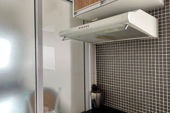 Cozinha de apartamento para alugar com 2 quartos, 70m² em Vila Gertrudes, São Paulo