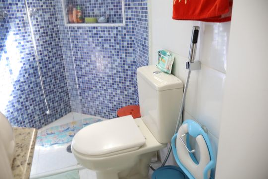 Banheiro de apartamento à venda com 3 quartos, 85m² em Vila Prudente, São Paulo