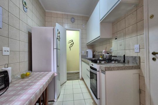 Cozinha de apartamento à venda com 3 quartos, 97m² em Cambuí, Campinas