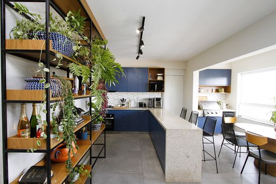 Cozinha de apartamento para alugar com 3 quartos, 110m² em Jk, Contagem