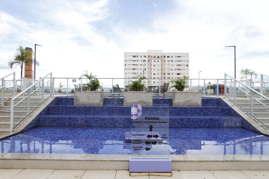 Área comum de apartamento para alugar com 3 quartos, 110m² em Jk, Contagem