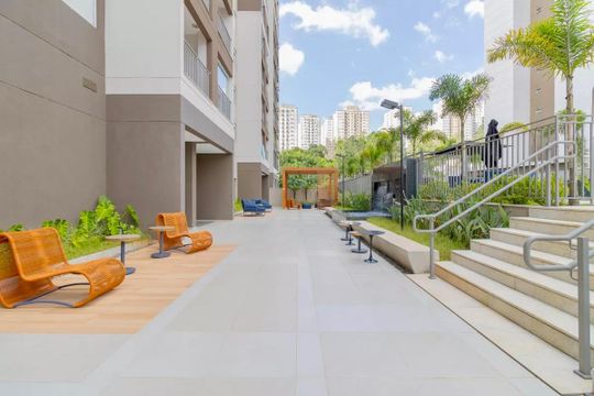 Área Comum de kitnet/studio para alugar com 1 quarto, 25m² em Vila Andrade, São Paulo
