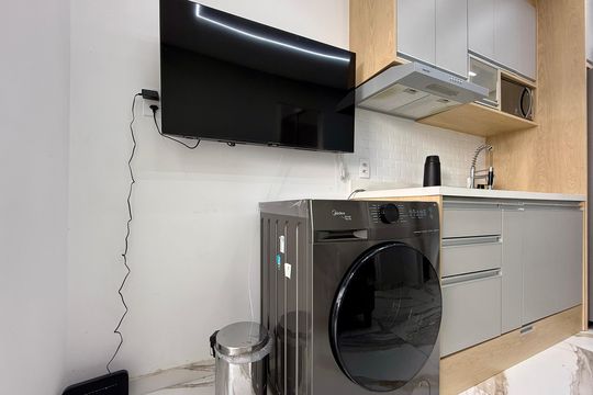 Área de Serviço de kitnet/studio para alugar com 1 quarto, 25m² em Vila Andrade, São Paulo